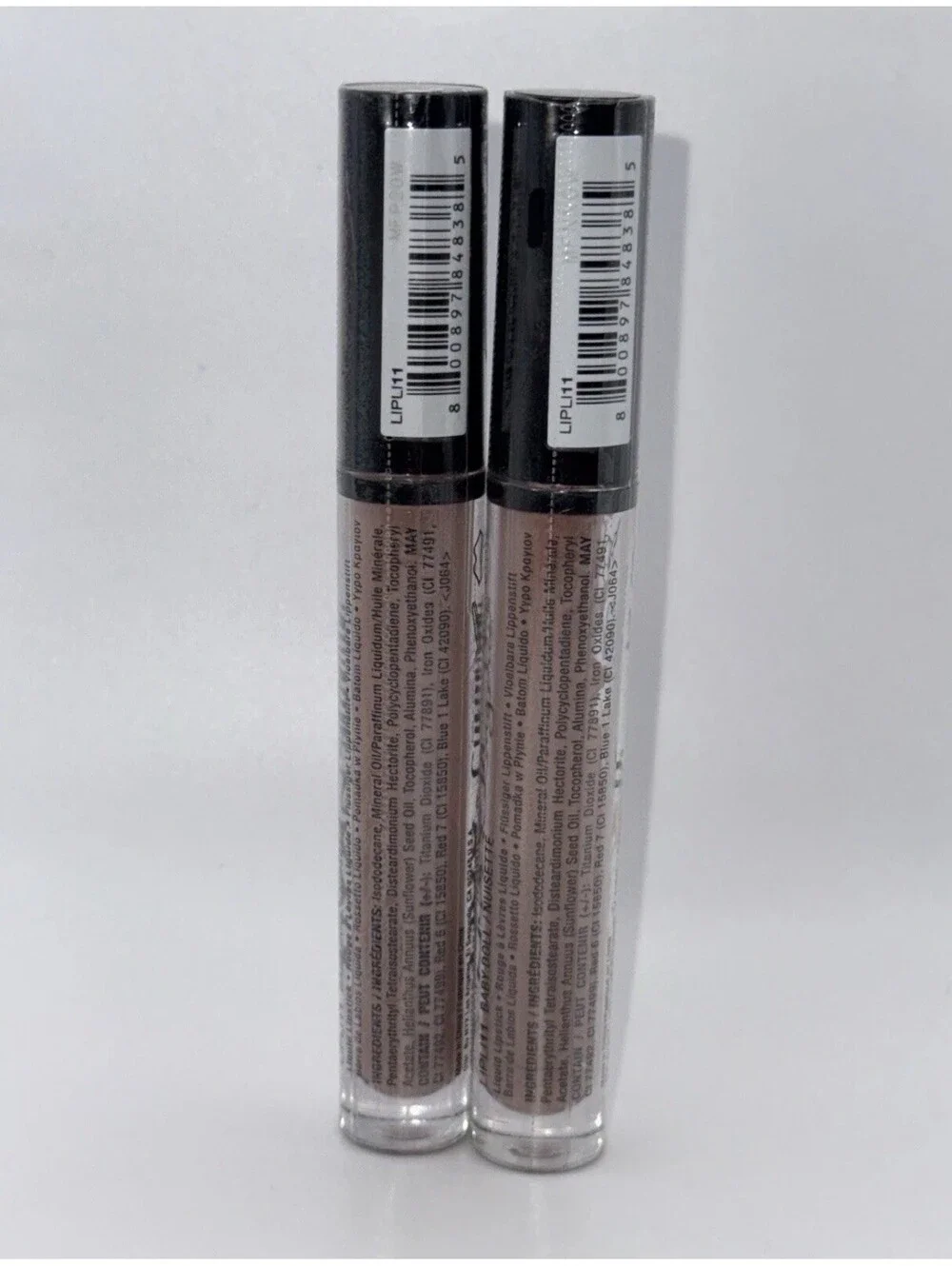 2 NYX Lip Lingerie Matte Liquid Lipstick LIPLI11 Baby Doll